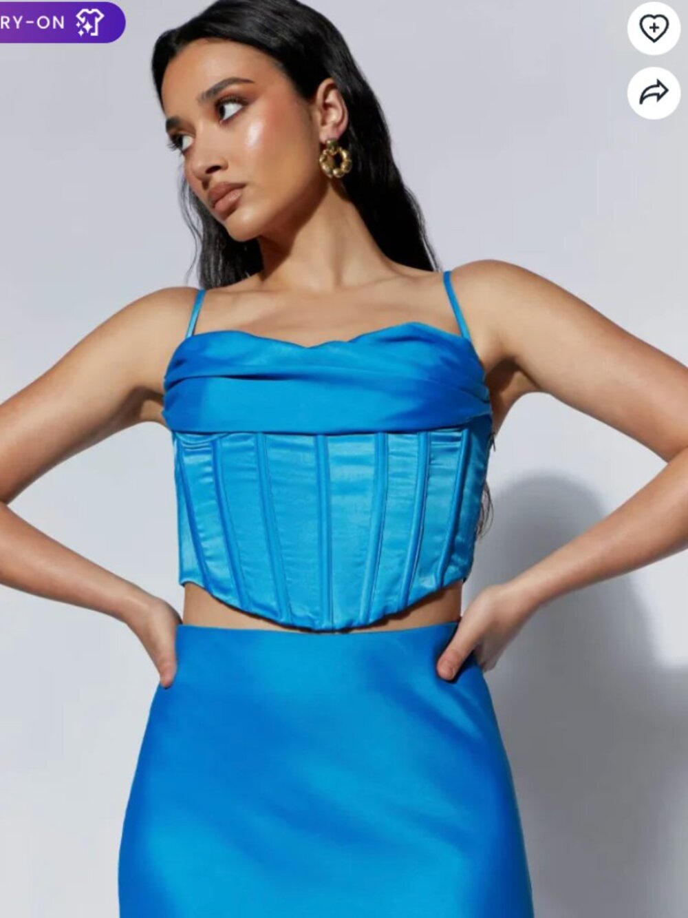 NWT Meshki | Cyra Corset Top  | XXL